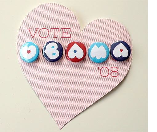 Obama buttons