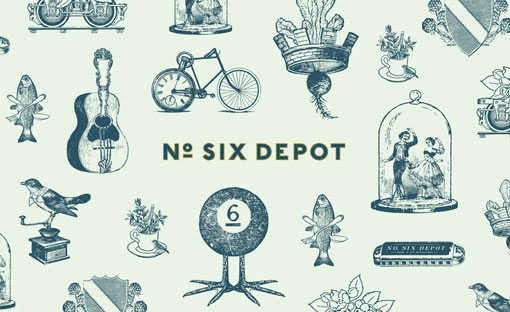 Perky Bros: No. Six Depot Identity and Collateral