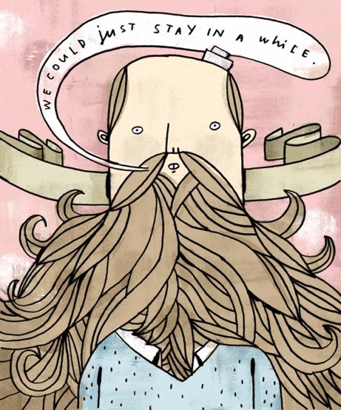Alliteration Inspiration: Beards & Bees / on Design Work Life. Alliteration Inspiration: Beards & Bees / on Design Work Life.