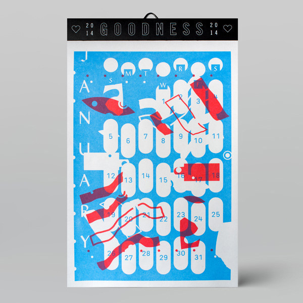 W+K Studio: 2014 Calendar / on Design Work Life