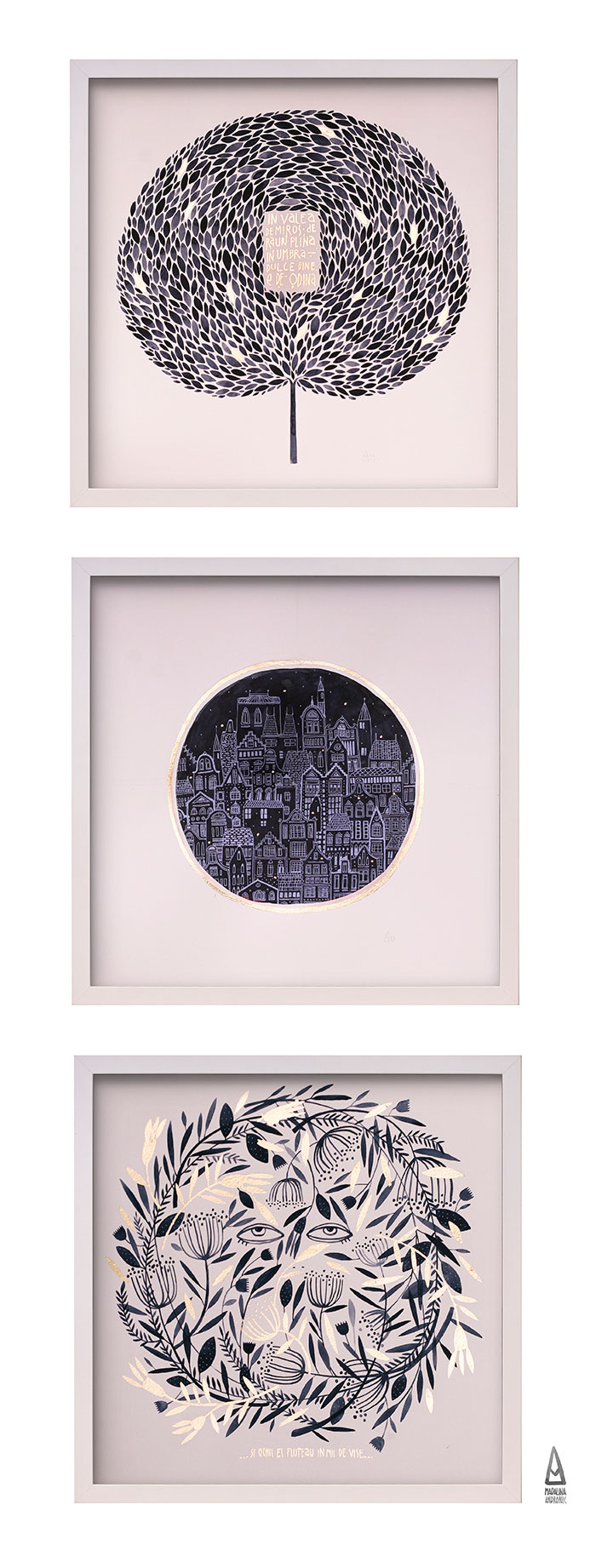 Alliteration Inspiration: Gold & Grains / on Design Work Life