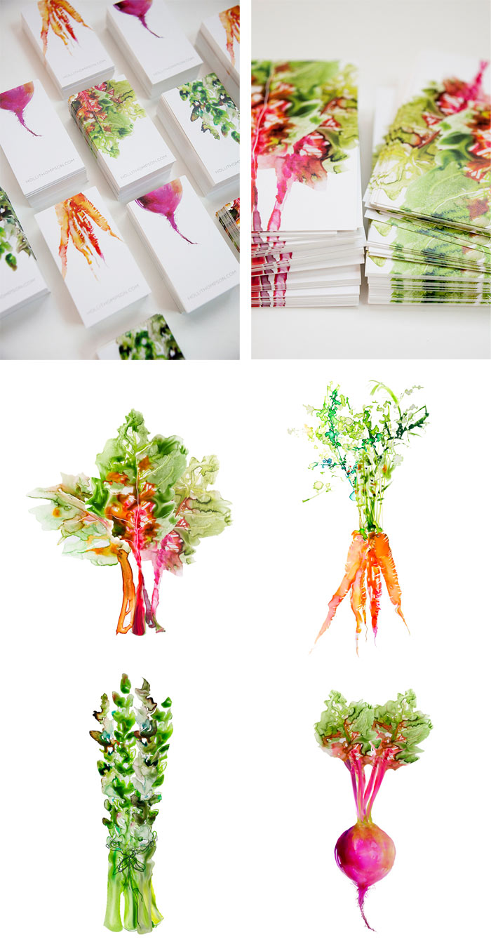 Alliteration Inspiration: Veggies & Vacation / on Design Work Life